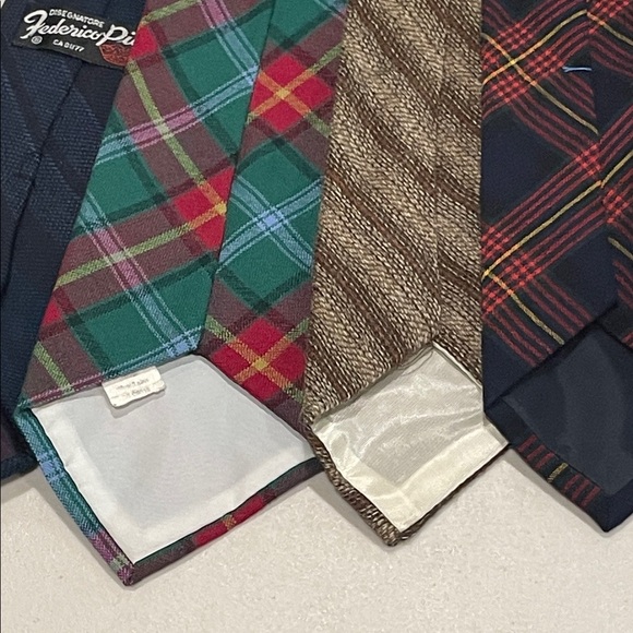 Pendleton Men's Tie Collection - Brown, Gray, Red, Green, Blue - Picture 5 of 10
